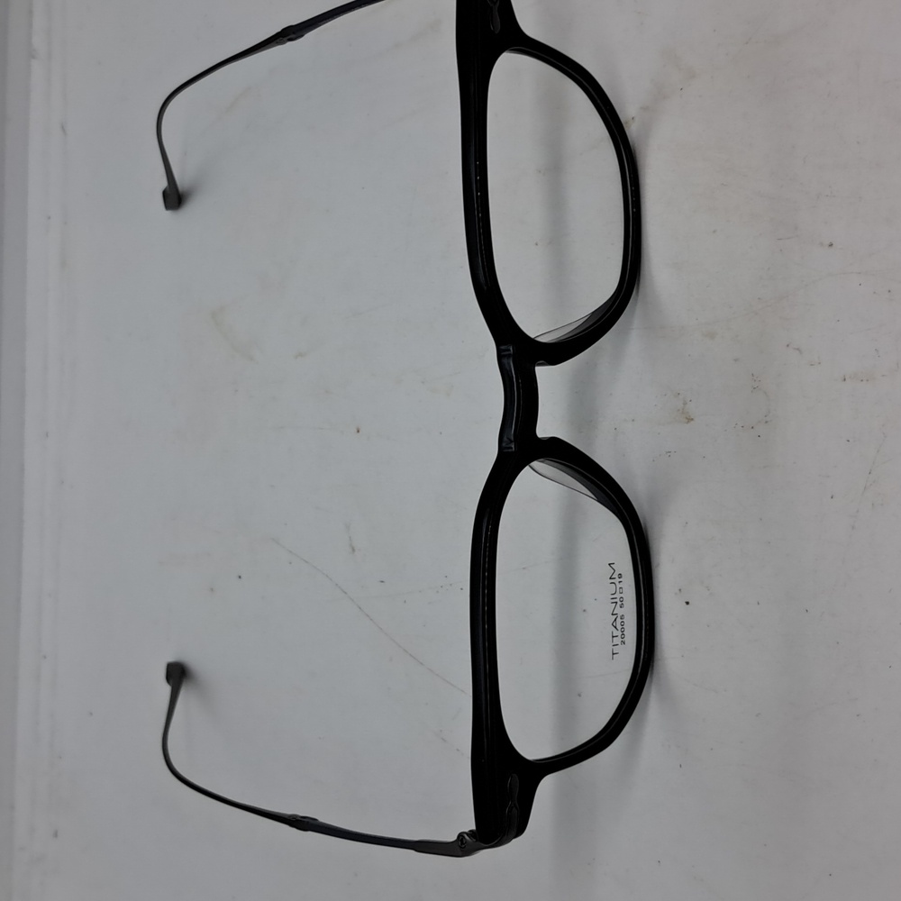 Rxable Black Titanium Eyeglass Frames 20005 - image 2